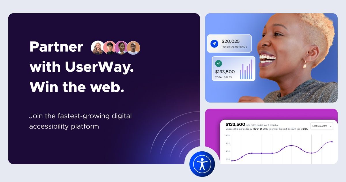 Use Partner Join The UserWay Partner Program